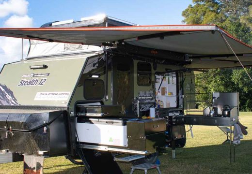 Stealth 12 Off Road Hybrid Camper - Pop Top Caravan extends to 15 ft with internal ensuite