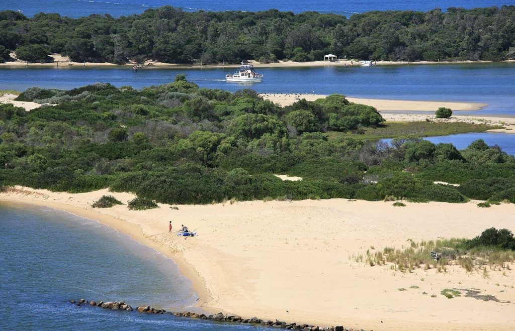 Lakes Entrance Victoria.  Great destination as part of long weekend road trips from Sydney