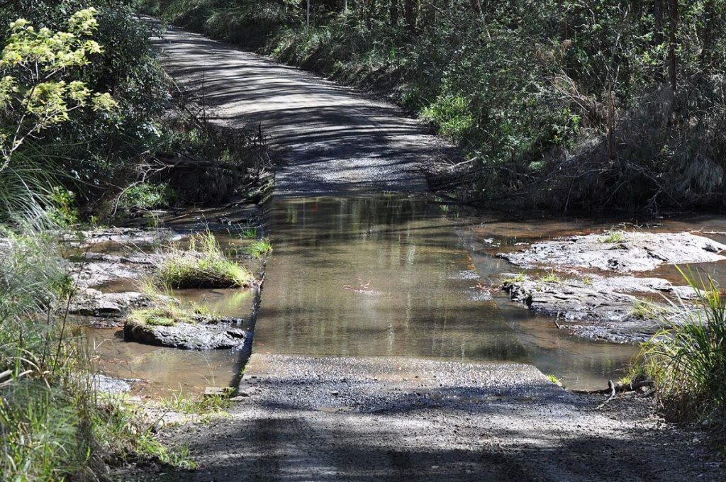 Minyon Creek crossing, Whian Whian State Conservation Area, Northern NSW. Camping available at Rummery Park Campground